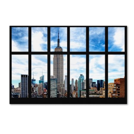 Philippe Hugonnard 'Empire State Building View' Canvas Art,22x32